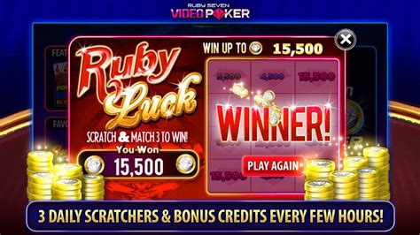 ruby sevens casino|Ruby Seven Video Poker .